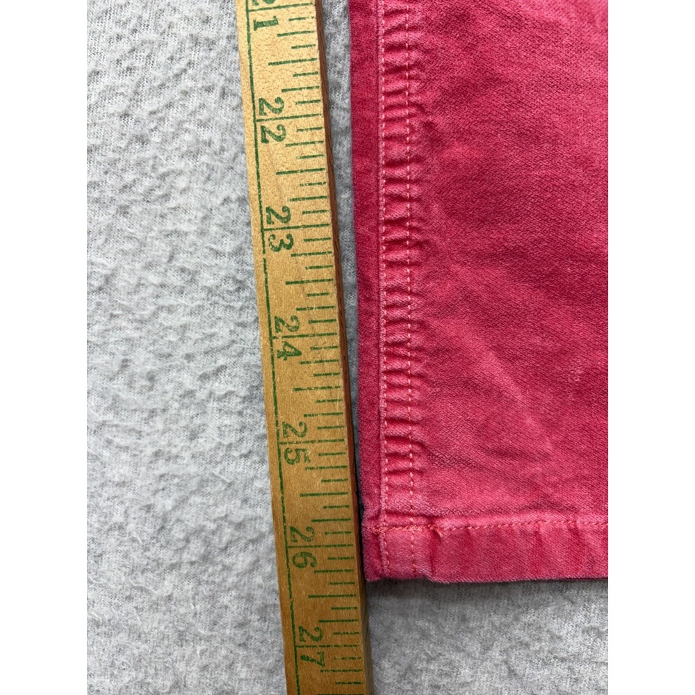 Boden Pants Jeans Womens 6 Regular Red Straight Leg 5-Pocket Stretch Cotton - Picture 6 of 12